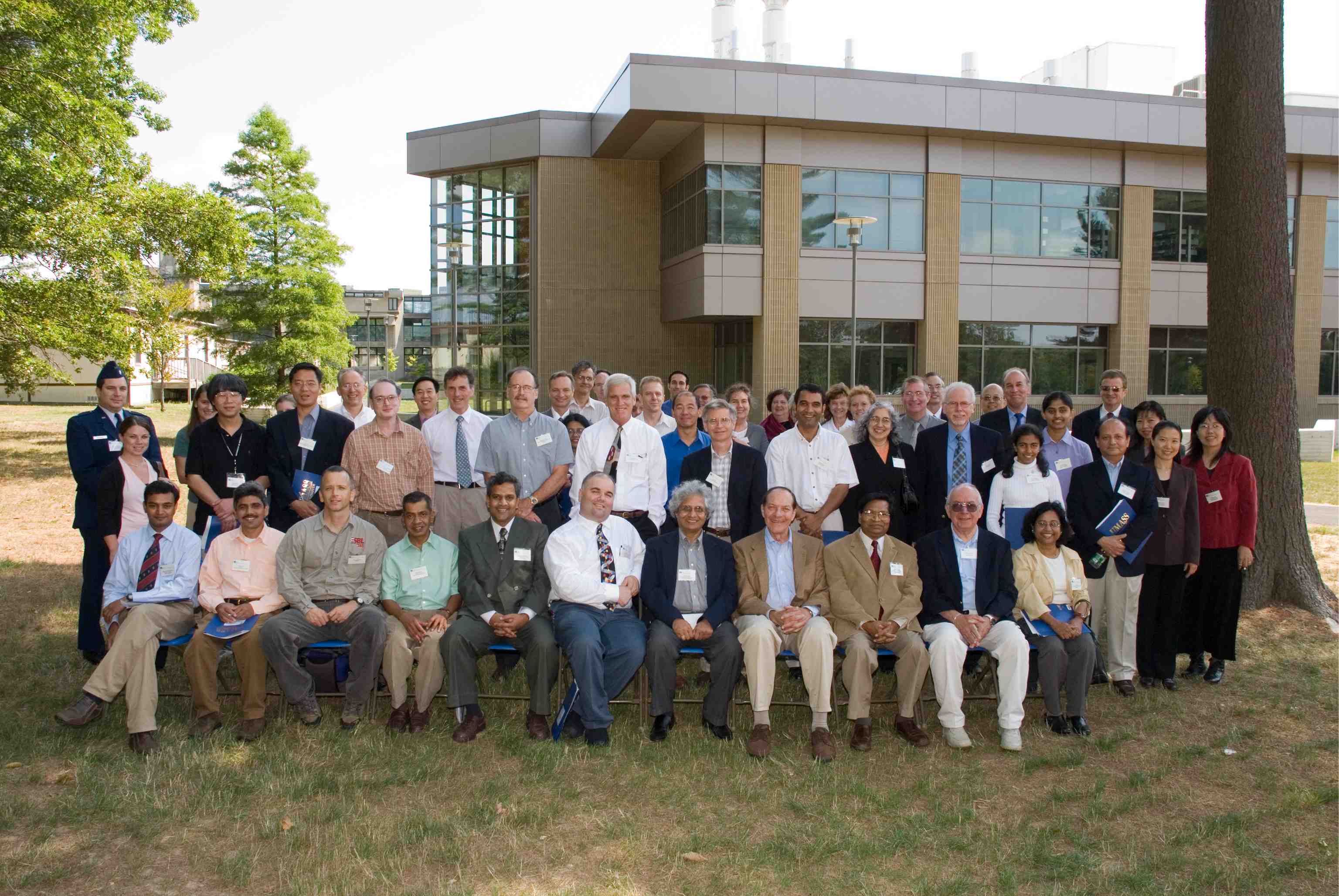 In this 2007 Botulinum Research Center symposium group photo, Dr. Bal Ram Singh is seated fifth from the right.
