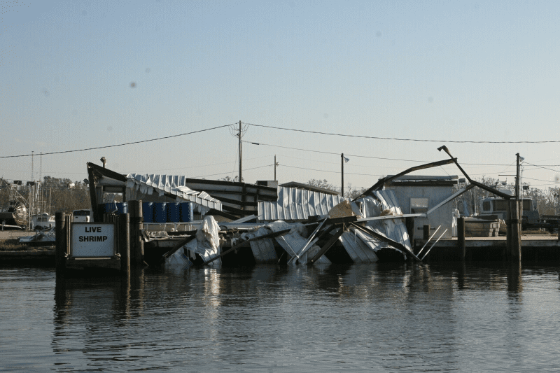 Aftermath of Hurricane Katrina. Image: aradisecreative