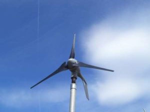Wind turbine. US Geological Survey photo.