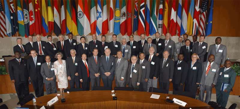 Participants in the first International Earth Observation Summit