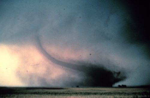 Roping tornado. Courtesy of NOAA.