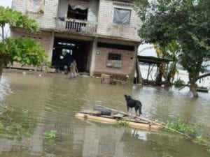 USAID photo of flooding in Guatemala
