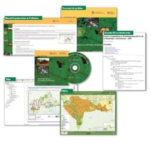 imae of CD-Rom of the Forest Atlas. Image Source: World Resources Institute.