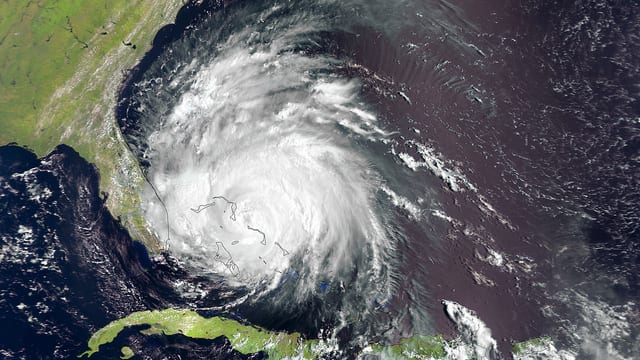 Hurricane Irene (Category 3) over the Bahamas, as captured Aug. 25, 2011, by the AVHRR instrument onboard EUMETSAT's polar-orbiting satellite, Metop-A. 