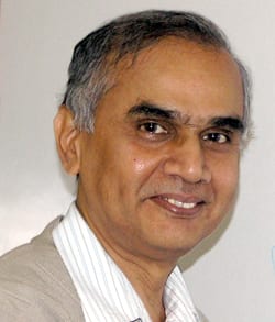 Image of Jayaraman Srinivasan, chair of the Divecha Centre for Climate Change in Bangalore. Source: Indian Institute of Science.