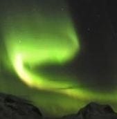 Cropped image of the northern lights near Tromsoe, Norway Jan. 24, 2012. AP via Physorg.com