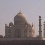 Photo  of the Taj Mahal. Credit BBC.