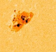 Photo of a sunflare on the sun. Credit NASA
