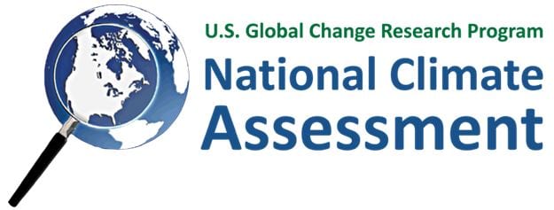 US Global change research national climate assessment logo