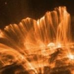  Massive solar flare in November 2000 via NASA 