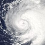 Satellite imagery of Hurricane Leslie. Credit: NASA Earth Observatory