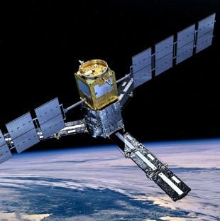 Illustration of a satellite. Illustration: ESA/AOES Medialab