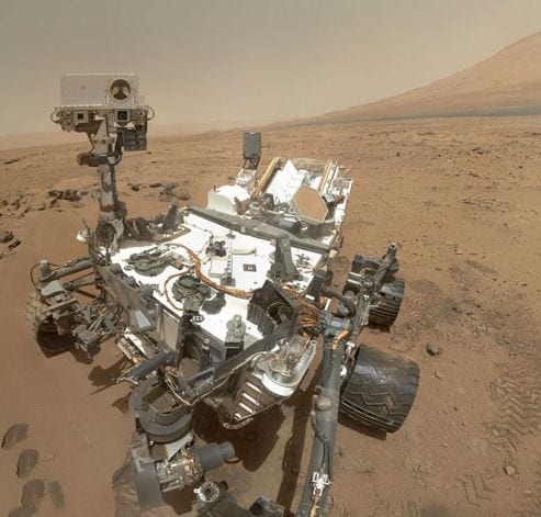 Curiosity's self-portrait, made from 55 high-resolution images (Image: NASA/JPL-Caltech/Malin Space Science Systems)