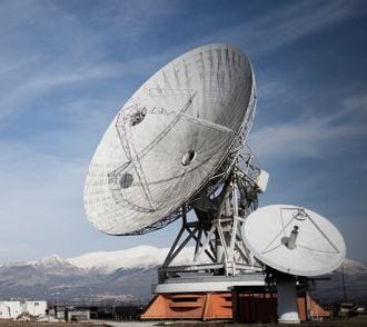 Satellite-tracking dishes in Italy. Nadia Shira Cohen for The New York Times