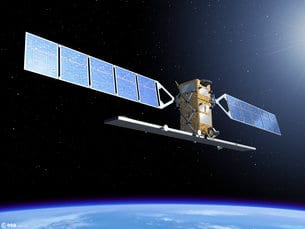 Illustration of Sentinel-1. Credit: ESA