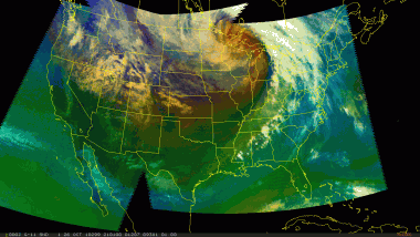 Satellite map of New England. Image Credit: DEVELOP