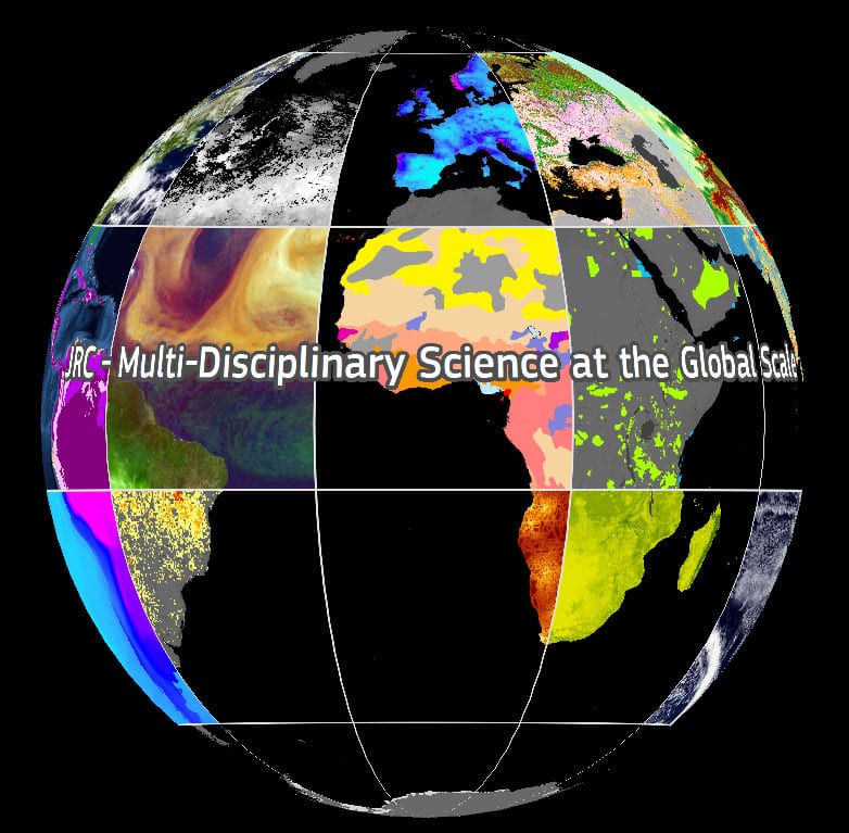 Simulation of the globe display in OmniSuite software. Image Credit: NASA/Goddard Space Flight Center.