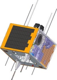 The 93-kilogram RASAT satellite. Image Credit: TÌÏBITAK.