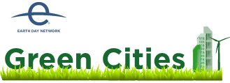 Green Cities 2014 Logo. Image Credit: Earth Day Network.