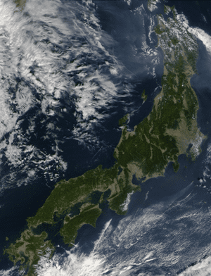 Honshu and Shikoku, Japan. Image Credit: Jacques Descloitres, MODIS Land Rapid Response Team, NASA/GSFC.