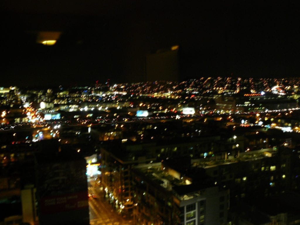 Night image of San Francisco