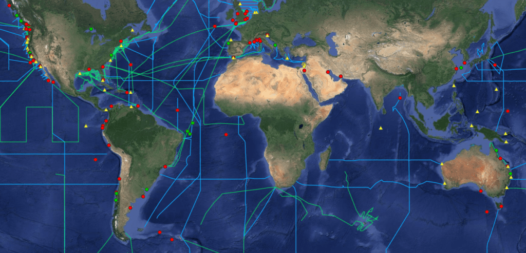 This interactive map offers the best information available on the current inventory of global OA observing platforms. Image Credit: Global Ocean Acidification Observing Network