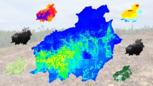 Using a variety of NASA Earth observations and ancillary data, a risk map of palm oil expansion in Central Kalimantan, Indonesia, was generated. Image Credit: Indonesia Agriculture Team 