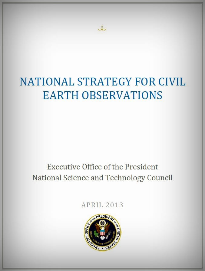 The cover of the latest report. Image Credit: U.S. Office of Science and Technology Policy.