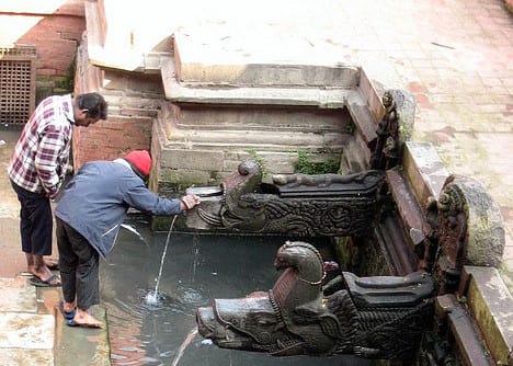 Water pumps in Nepal. Image Source: Prince Roy