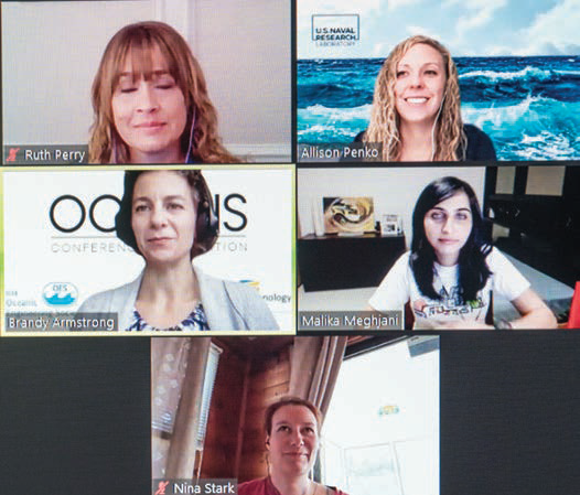 Women-in-Engineering panel at OCEANS 2020