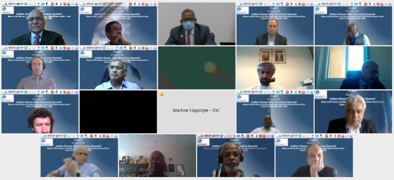 A section of the webinar participants.