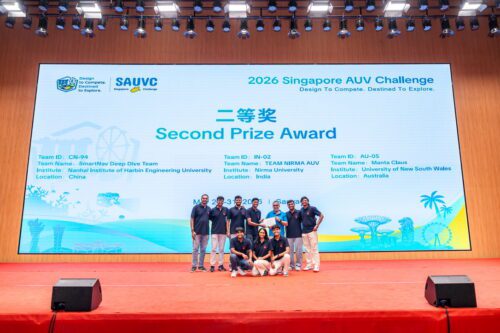 Team Nirma AUV from Nirma University, India